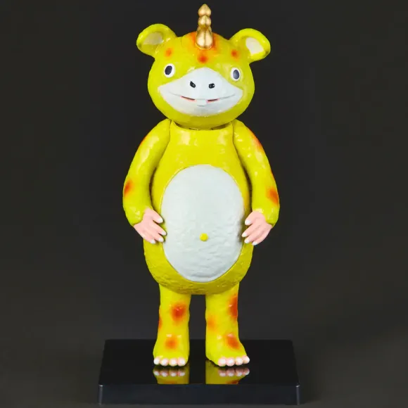 HEAD BULL Tokusatsu: Booska Bobbing Doll Yellow Ver.