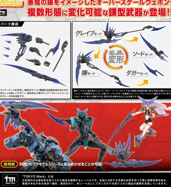 Heavy Weapon Unit 69 Evil Scythe Gray Ver.