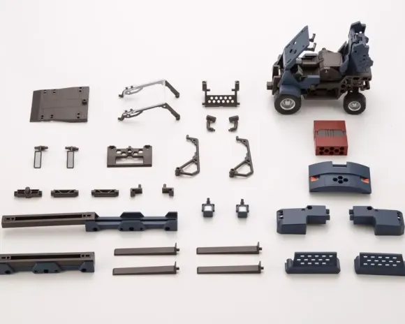 1/24 Hexa Gear Booster Pack 006 Forklift Type Dark Blue