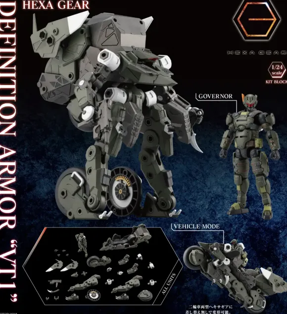 1/24 Hexa Gear Definition Armor VT1