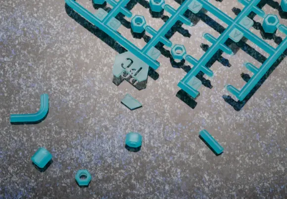 1/24 Hexa Gear EX UNIT 002 HEXA G-R.A.M Blue Ver.
