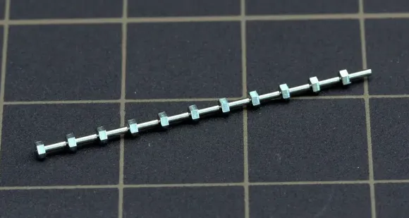 Hex Bolt Head (Nickel Silver) L (44pcs)