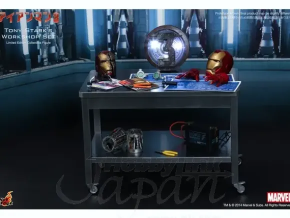 1/6 Hot Toys Accessory: Iron Man 3 Tony Stark's Workshop Set