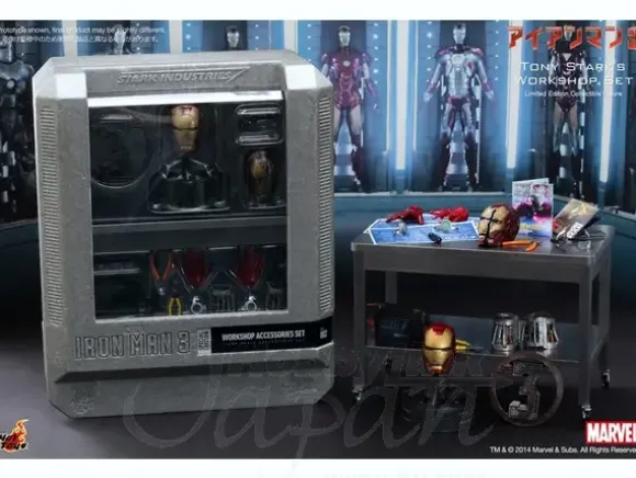 1/6 Hot Toys Accessory: Iron Man 3 Tony Stark's Workshop Set
