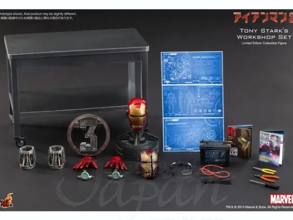 1/6 Hot Toys Accessory: Iron Man 3 Tony Stark's Workshop Set