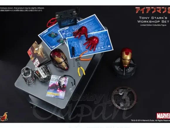 1/6 Hot Toys Accessory: Iron Man 3 Tony Stark's Workshop Set