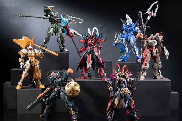 I'm a Great Hero Series Trading Plastic Model Kit: 1Box (6pcs)