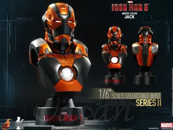 1/6 Iron Man 3 Hot Toys Bust #26: Mark 28