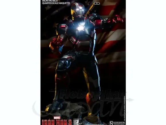 1/4 Iron Man 3: Iron Patriot Maquette