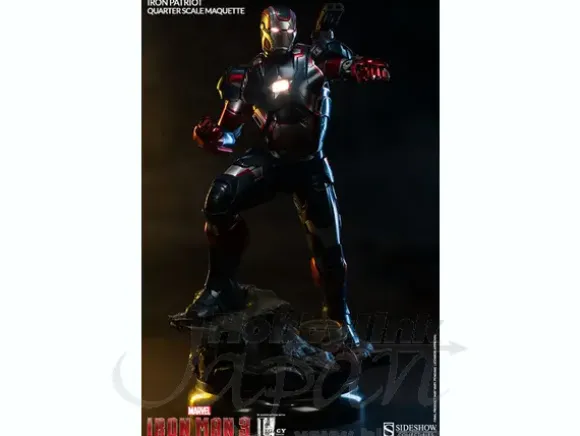 1/4 Iron Man 3: Iron Patriot Maquette
