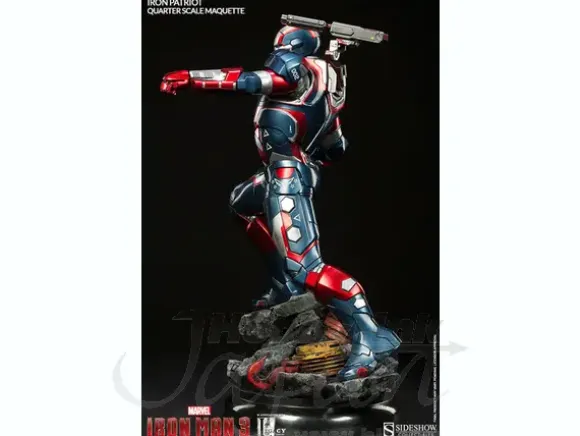 1/4 Iron Man 3: Iron Patriot Maquette
