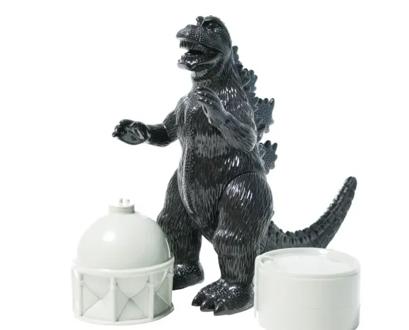 Jet Black Object Collection Godzilla 1968 Industrial Complex Set