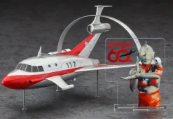1/72 Jet Vtol w/Hydro Generate Sub Rocket (Includes Ultraman Series 60th Anniversary Acrylic Stand)