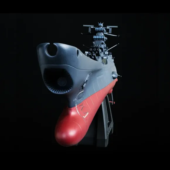 Jumbo Soft Vinyl Figure MECHANICS Space Battleship Yamato