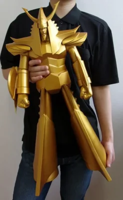 Jumbo Soft Vinyl Figure Raideen Gold Version