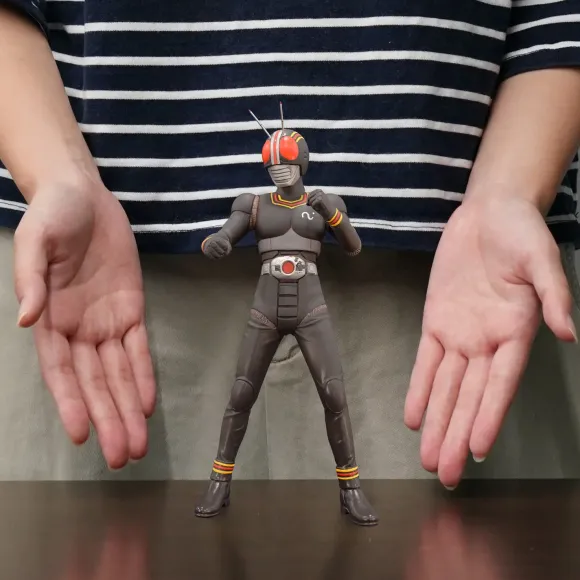 Kamen Rider BLACK Soft Vinyl Kit Reprint Edition