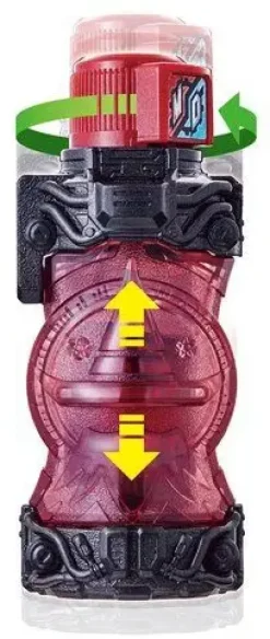 Kamen Rider Build: DX Wizard & Orange Full Bottle Set