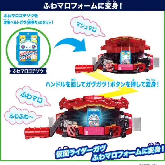 Kamen Rider Gavv: DX Rider Gochizo Set #01
