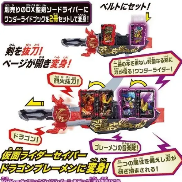 Kamen Rider Saber: DX Bremen's Rock Band Wonder Ride Book