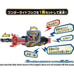 Kamen Rider Saber: DX Pandora Bit Build Wonder Ride Book