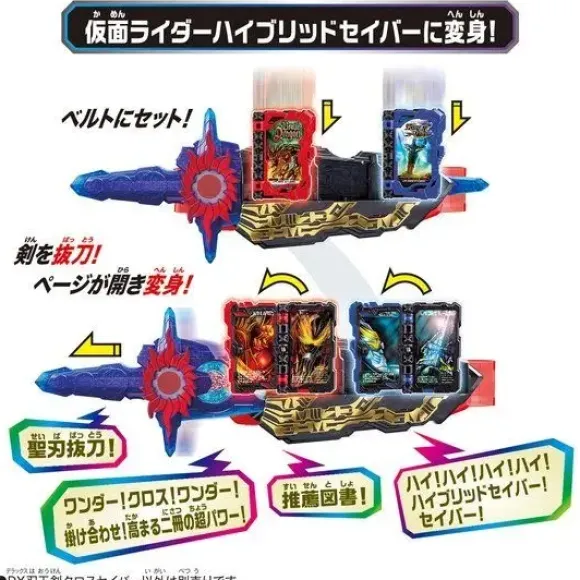 Kamen Rider Saber: Jinohken Cross Saber
