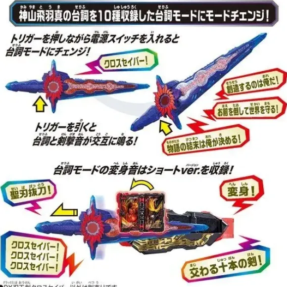 Kamen Rider Saber: Jinohken Cross Saber
