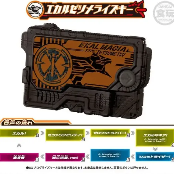 Kamen Rider Zero-One: Sound Progrise Keys Series SG Progrise Keys Vol.2: 1Box (10pcs)