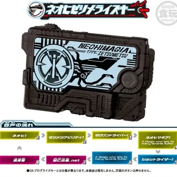 Kamen Rider Zero-One: Sound Progrise Keys Series SG Progrise Keys Vol.2: 1Box (10pcs)