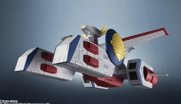 1/1700 Kikan Taizen E.F.S.F Pegasus-Class Assault Landing Craft White Base