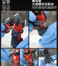 Knight of Dark Sky Plastic Model Kit (Partially Assembled)
