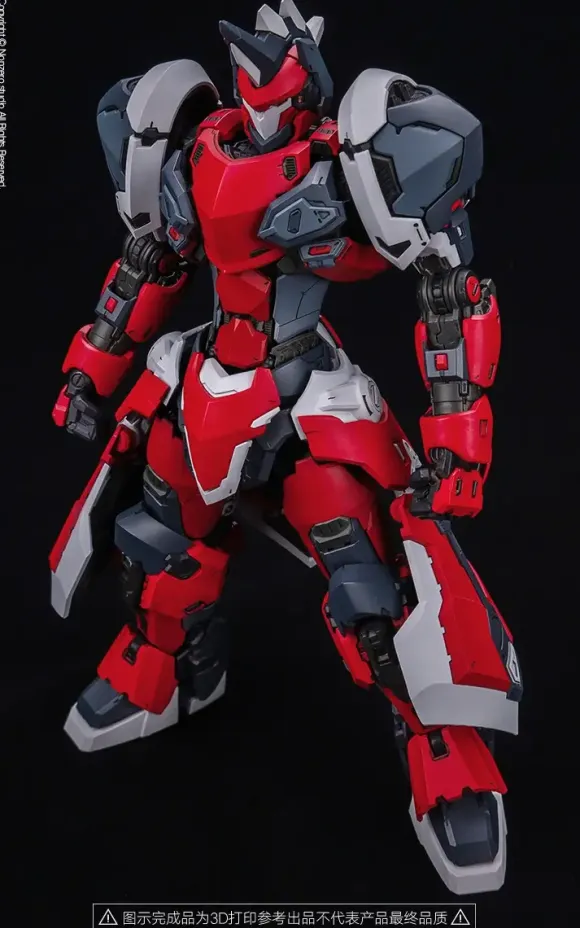 Knight of Dark Sky Plastic Model Kit (Partially Assembled)