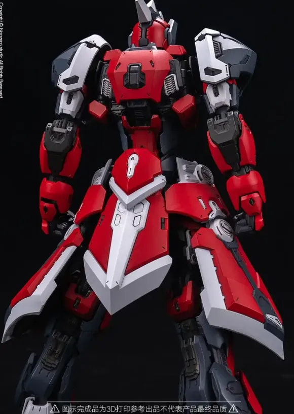 Knight of Dark Sky Plastic Model Kit (Partially Assembled)