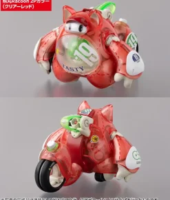 Kumamaru Raccoon 2P Color (Clear Red)