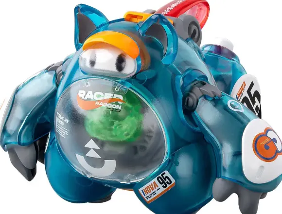 Kumamaru Raccoon 1P Color (Clear Blue)