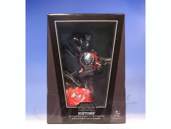 Kustomz TIE Fighter Pilot in TIE Fighter Collectible Vinyl Figure
