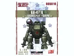 1/35 KV-47/A + Koshka Pilot Figurine
