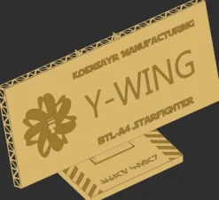 Label "BTL A-4 Y-Wing"