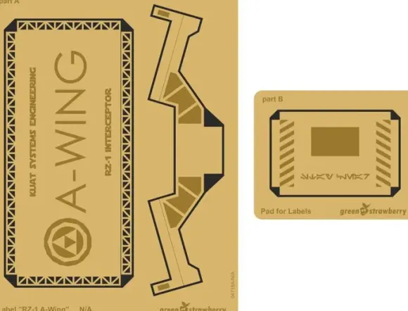 Label "RZ-1 A-Wing"