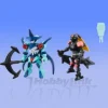 LBX Battle Custom LBX Tritorn & LBX Oni Kunoichi