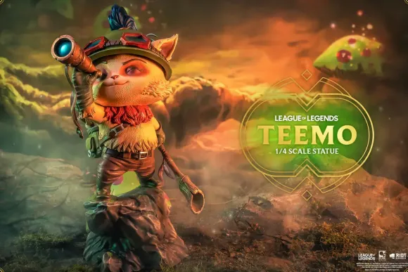 1/4 League of Legends Teemo Statue