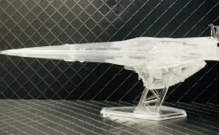 1/8000 Legend of the Galactic Heroes Brynhildr Plastic Model Kit Clear Molding Plate