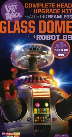 1/6 Lost In Space: Complete Head Upgrade Kit Featuring Seamless Glass Dome for Robot B-9