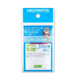 Lumidome 2 fluorescent green 3.0mm (10 pcs)