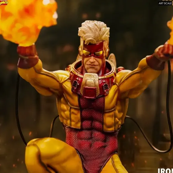 1/10 Marvel Comics Pyro Battle Diorama Series Art Scale Statue