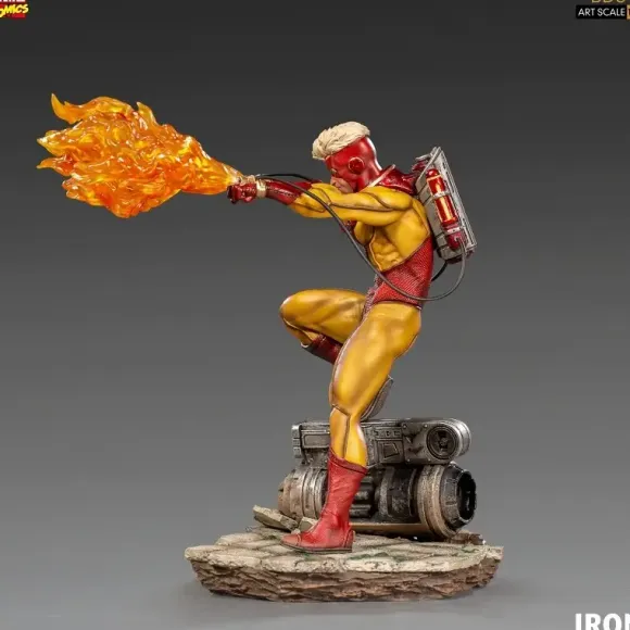 1/10 Marvel Comics Pyro Battle Diorama Series Art Scale Statue