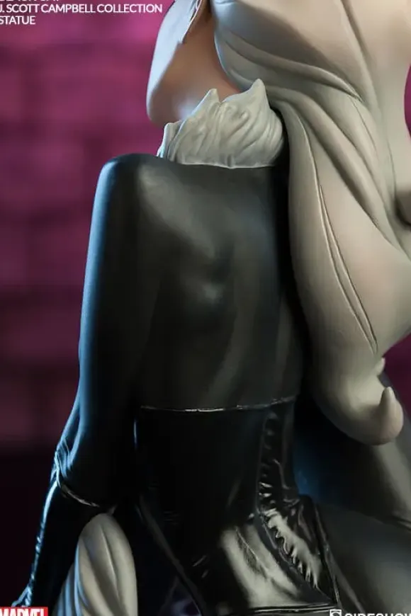 Marvel Comics Statue J. Scott Campbell Spider-Man Collection Black Cat 23cm Figure