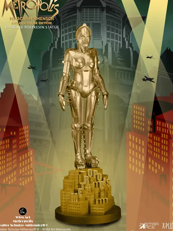 1/4 Maschinenmensch Polyresin Statue Gold Ver.
