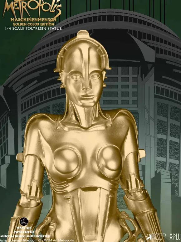 1/4 Maschinenmensch Polyresin Statue Gold Ver.