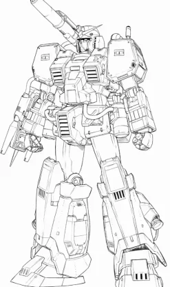 Master Archive Mobilesuit FA-78-1 Full Armor Gundam