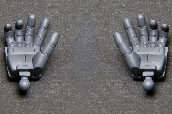 MB-32 Hands with Rounded Fingers A